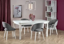 Halmar Stoły*FLORIAN stół rozkładany blat - biały, nogi - biały (2p=1szt)1 sztuka