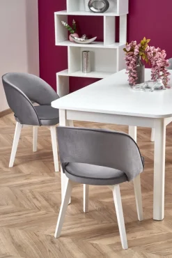 Halmar Stoły*FLORIAN stół rozkładany blat - biały, nogi - biały (2p=1szt)1 sztuka