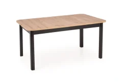 Halmar Stoły*FLORIAN stół rozkładany blat - dąb artisan, nogi - czarny (2p=1szt)1 sztuka