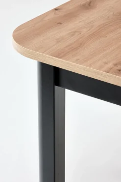 Halmar Stoły*FLORIAN stół rozkładany blat - dąb artisan, nogi - czarny (2p=1szt)1 sztuka