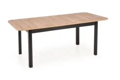 Halmar Stoły*FLORIAN stół rozkładany blat - dąb artisan, nogi - czarny (2p=1szt)1 sztuka