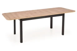Halmar Stoły*FLORIAN stół rozkładany blat - dąb artisan, nogi - czarny (2p=1szt)1 sztuka