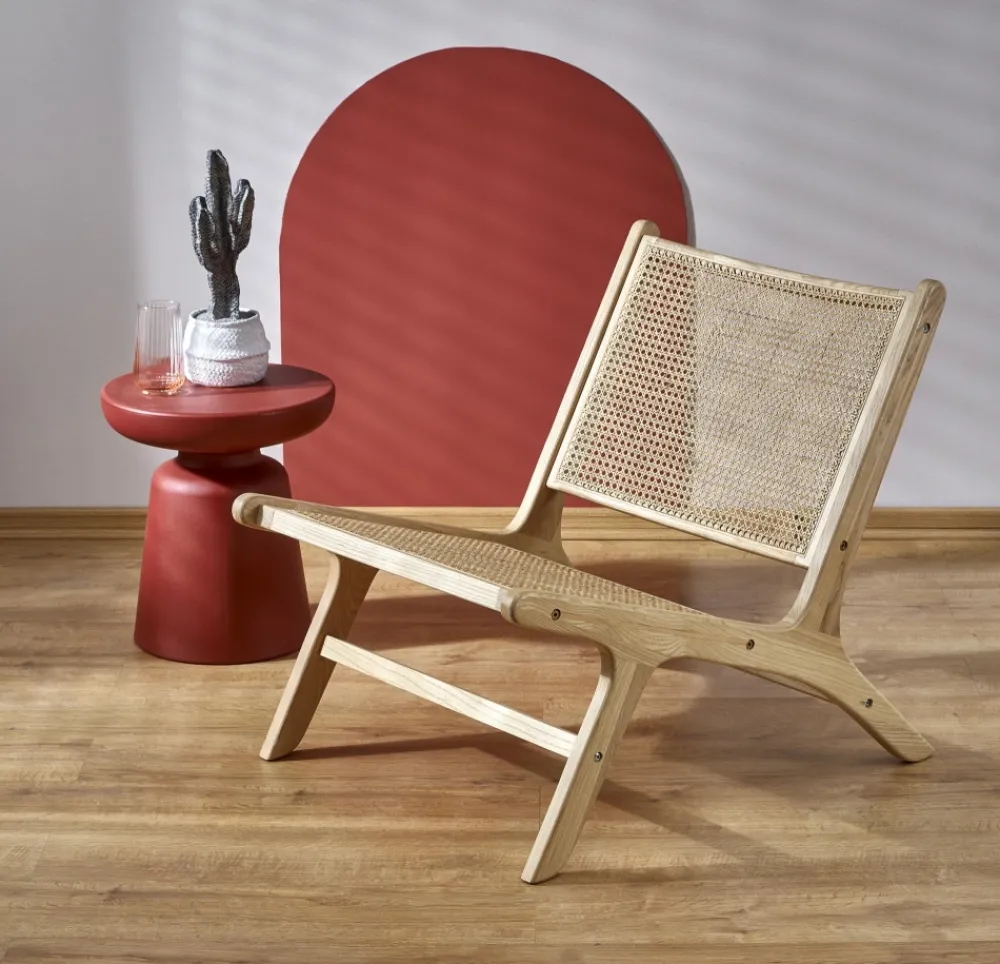 Halmar Fotele*FODEN 2 fotel wypoczynkowy, naturalny (1p=1szt)1 sztuka