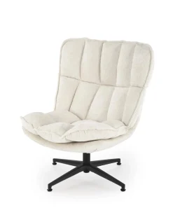 Halmar Fotele*FOFANA fotel wypoczynkowy kremowy (1p=1szt)1 sztuka