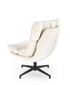 Halmar Fotele*FOFANA fotel wypoczynkowy kremowy (1p=1szt)1 sztuka