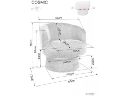 Signal Wypoczynkowe*Fotel Cosmic Raven