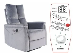 Signal Fotele Do Sypialni|Fotele Do Salonu*Fotel Neptun M Velvet z f. masażu