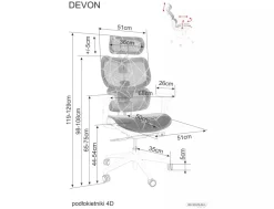 Dzieci Signal Fotele Do Biura|Krzesła Do Biurka Do Pokoju Młodzieżowego*Fotel obrotowy Devon