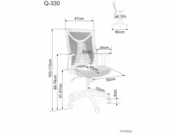 Dzieci Signal Fotele Do Biura|Krzesła Do Biurka Do Pokoju Młodzieżowego*Fotel obrotowy Q-330R