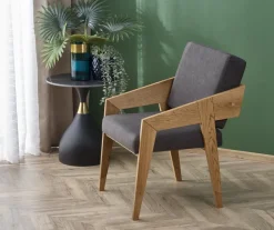 Halmar Fotele*FREEDOM fotel dąb naturalny/popiel (1p=1szt)1 sztuka