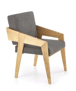 Halmar Fotele*FREEDOM fotel dąb naturalny/popiel (1p=1szt)1 sztuka