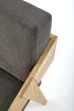 Halmar Fotele*FREEDOM fotel dąb naturalny/popiel (1p=1szt)1 sztuka