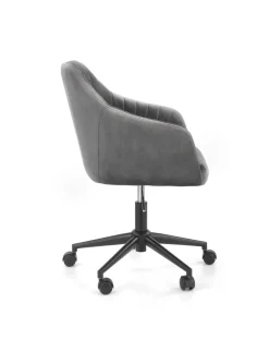 Halmar Fotele*FRESCO fotel młodzieżowy popielaty velvet (1p=1szt)1 sztuka