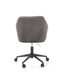 Halmar Fotele*FRESCO fotel młodzieżowy popielaty velvet (1p=1szt)1 sztuka