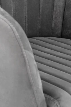 Halmar Fotele*FRESCO fotel młodzieżowy popielaty velvet (1p=1szt)1 sztuka