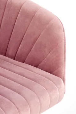 Halmar Fotele*FRESCO fotel młodzieżowy różowy velvet (1p=1szt)1 sztuka
