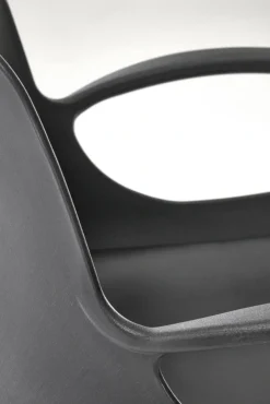 Halmar Fotele*FROST fotel młodzieżowy, czarny (1p=1szt)1 sztuka