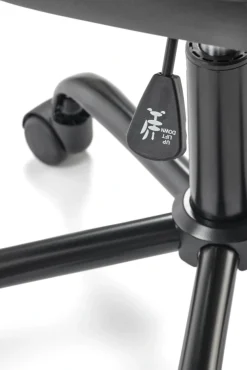 Halmar Fotele*FROST fotel młodzieżowy, czarny (1p=1szt)1 sztuka