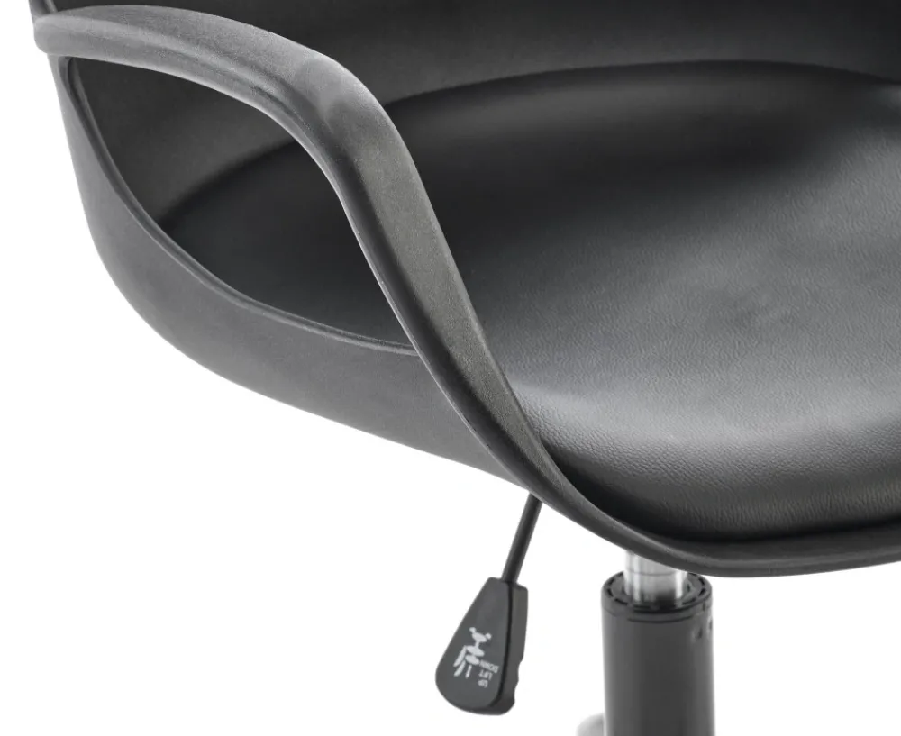 Halmar Fotele*FROST fotel młodzieżowy, czarny (1p=1szt)1 sztuka