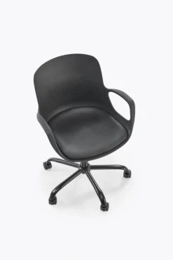 Halmar Fotele*FROST fotel młodzieżowy, czarny (1p=1szt)1 sztuka