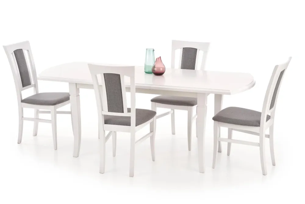 Halmar Stoły*FRYDERYK 160/240 cm stół kolor biały (160-240x90x74 cm)1 sztuka