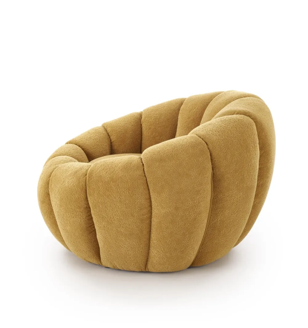 Halmar Fotele*GASPAR 2 fotel wypoczynkowy musztardowy (1p=1szt)1 sztuka