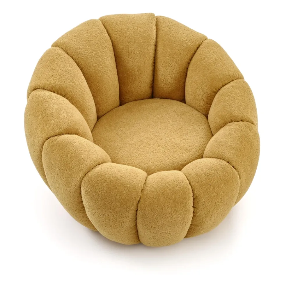 Halmar Fotele*GASPAR 2 fotel wypoczynkowy musztardowy (1p=1szt)1 sztuka