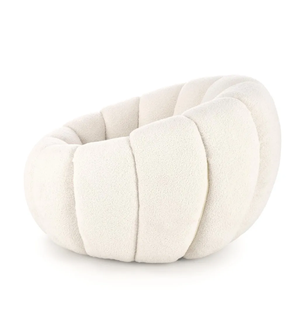 Halmar Fotele*GASPAR fotel wypoczynkowy kremowy (1p=1szt)1 sztuka