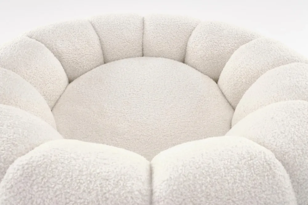 Halmar Fotele*GASPAR fotel wypoczynkowy kremowy (1p=1szt)1 sztuka