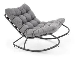 Halmar Meble Ogrodowe|Fotele*GATTO fotel wypoczynkowy popiel (1p=1szt)1 sztuka