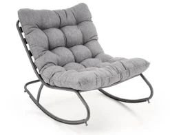 Halmar Meble Ogrodowe|Fotele*GATTO fotel wypoczynkowy popiel (1p=1szt)1 sztuka