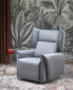 Halmar Fotele*GELATO fotel wypoczynkowy popielaty (2p=1szt)1 sztuka