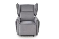 Halmar Fotele*GELATO fotel wypoczynkowy popielaty (2p=1szt)1 sztuka
