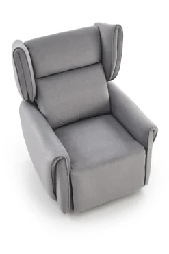 Halmar Fotele*GELATO fotel wypoczynkowy popielaty (2p=1szt)1 sztuka