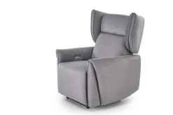 Halmar Fotele*GELATO fotel wypoczynkowy popielaty (2p=1szt)1 sztuka