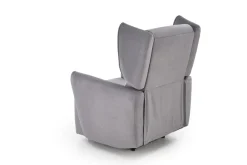 Halmar Fotele*GELATO fotel wypoczynkowy popielaty (2p=1szt)1 sztuka