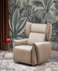 Halmar Fotele*GELATO fotel wypoczynkowy beżowy (2p=1szt)1 sztuka