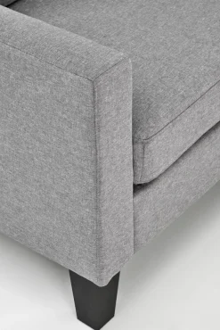 Halmar Fotele*GERSON sofa z podnóżkiem popielaty (1p=1szt)1 sztuka