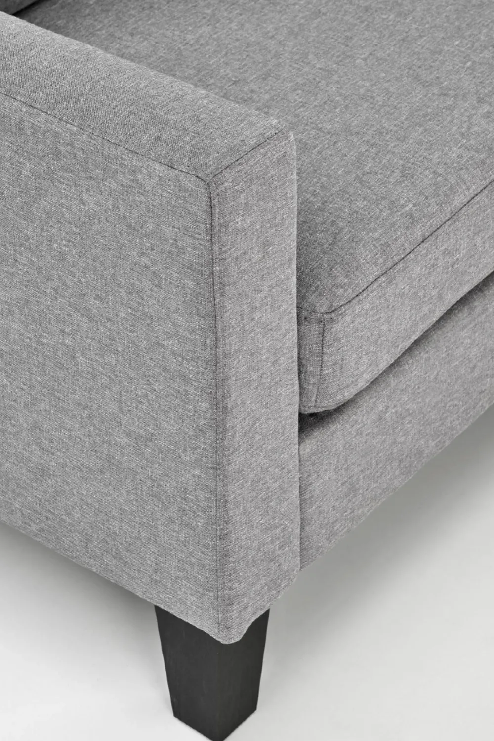 Halmar Fotele*GERSON sofa z podnóżkiem popielaty (1p=1szt)1 sztuka