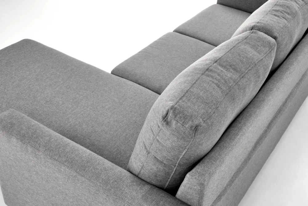 Halmar Fotele*GERSON sofa z podnóżkiem popielaty (1p=1szt)1 sztuka