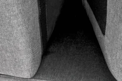 Halmar Fotele*GERSON sofa z podnóżkiem popielaty (1p=1szt)1 sztuka