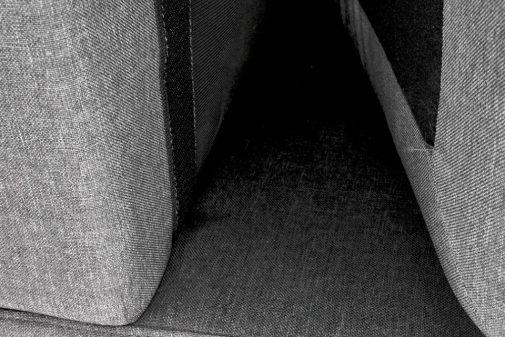 Halmar Fotele*GERSON sofa z podnóżkiem popielaty (1p=1szt)1 sztuka