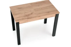 Halmar Stoły*GINO stół rozkładany blat - dąb wotan, nogi - czarny (1p=1szt)1 sztuka