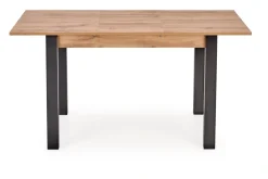 Halmar Stoły*GINO stół rozkładany blat - dąb wotan, nogi - czarny (1p=1szt)1 sztuka
