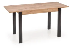 Halmar Stoły*GINO stół rozkładany blat - dąb wotan, nogi - czarny (1p=1szt)1 sztuka