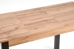 Halmar Stoły*GINO stół rozkładany blat - dąb wotan, nogi - czarny (1p=1szt)1 sztuka