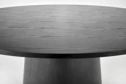 Halmar Stoły*GINTER stół okrągły, czarny (2p=1szt)1 sztuka