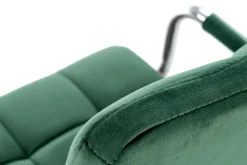 Halmar Fotele*GONZO 4 fotel młodzieżowy ciemny zielony velvet (1p=1szt)1 sztuka