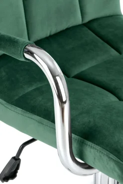 Halmar Fotele*GONZO 4 fotel młodzieżowy ciemny zielony velvet (1p=1szt)1 sztuka