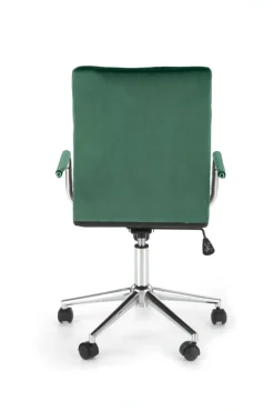 Halmar Fotele*GONZO 4 fotel młodzieżowy ciemny zielony velvet (1p=1szt)1 sztuka